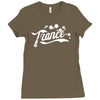 trance Ladies Fitted T-Shirt