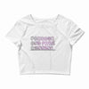 LIKE PARKOUR AND FREERUNNING Crop Top