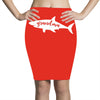 Grandma Shark Pencil Skirts