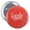 lamb of god new Pin-back button