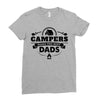Campers Make the Best Dads Ladies Fitted T-Shirt