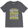 Legends Are Born In February V-Neck Tee
