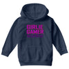 girlie gamer Youth Hoodie