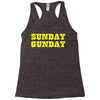 sunday gunday Racerback Tank