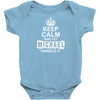 Keep Calm And Let Michael Handle It Baby Onesie