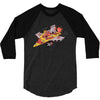 pizza jet 3/4 Sleeve Shirt