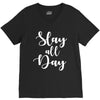 slay all day V-Neck Tee