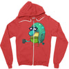 philbert before coffee Zipper Hoodie