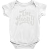 i'm happy Baby Onesie