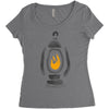 lantern Women's Triblend Scoop T-shirt