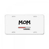 mom loading License Plate