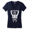 i'm up all night to get loki Women's V-Neck T-Shirt