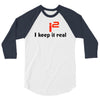 i2 keep it real 3/4 Sleeve Shirt