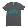 math teacher pi Ladies Fitted T-Shirt