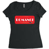 romance red Women's Triblend Scoop T-shirt
