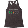 leave me alone introvert humor Racerback Tank