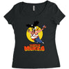captain murica Women's Triblend Scoop T-shirt