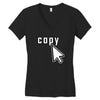 Copy Paste Matching Women's V-Neck T-Shirt