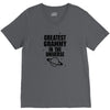 Greatest Grammy In The Universe V-Neck Tee