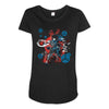 curse of the leaf Maternity Scoop Neck T-shirt