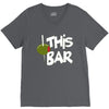 olive this bar V-Neck Tee