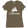 corsair custom Ladies Fitted T-Shirt