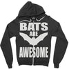 bats are awesome Zipper Hoodie