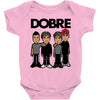 dobre twins dobre brother Baby Bodysuit