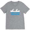 paddle faster i hear banjos V-Neck Tee