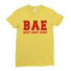 BAE Best Aunt Ever Ladies Fitted T-Shirt