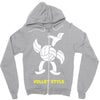 volleyball style sport funny gift present outdoor Zipper Hoodie