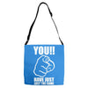 you have just lost the game  funny computer internet humour Adjustable Strap Totes