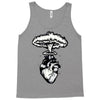 heart and nuclear explosion Tank Top