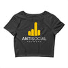 antisocial Crop Top