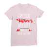 i'm your father's day gift mom says you're welcome, Ladies Fitted T-Shirt