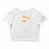 man of steel Crop Top