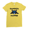 gangsta napper Ladies Fitted T-Shirt