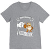 new owl best friend for life V-Neck Tee