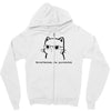 nevertheless, she purrsisted Zipper Hoodie