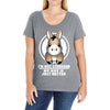 not stubborn Ladies Curvy T-Shirt