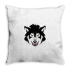 THE LAST WOLF Throw Pillow