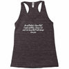 i'm not ferfeck i know that i make mistakes i know i do Racerback Tank