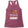 Halloween Kings Are Born In February Racerback Tank