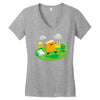 no jacket required Women's V-Neck T-Shirt