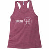 save the manual transmissions (stick shift) Racerback Tank