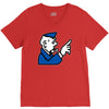 go to jail monopoly V-Neck Tee