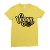 vegan Ladies Fitted T-Shirt