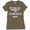 perfect cornish Ladies Fitted T-Shirt