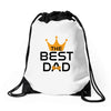 The Best Dad Drawstring Bags