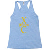 cross country running Racerback Tank